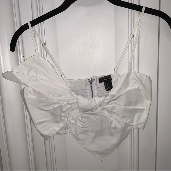 Forever 21 Asymmetrical Bow Crop Cami - Picture 4 of 7